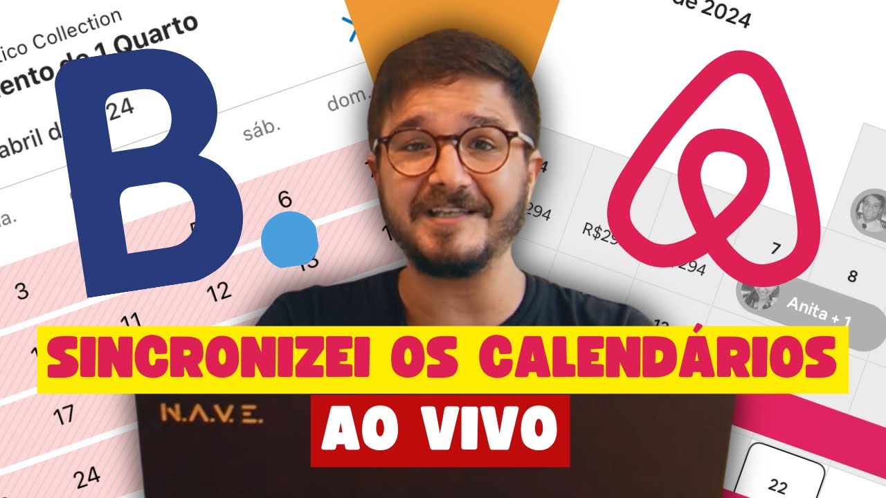 Como SINCRONIZAR os calendários entre Airbnb e Booking
