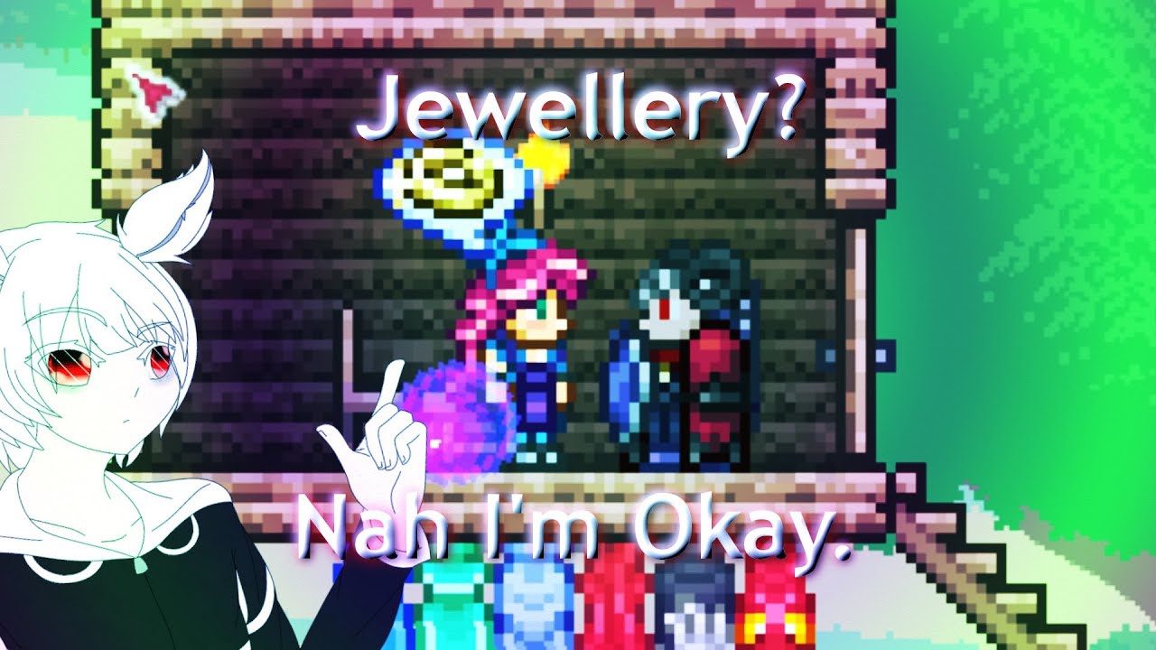 She Must Really Like Rings! | Moth Plays Terraria