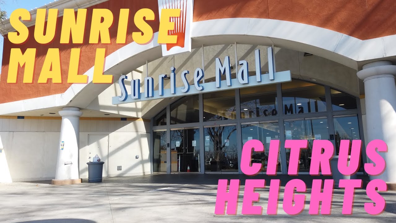 Sunrise Mall in Citrus Heights, CA: Slowly Fading Away From the Golden Hour