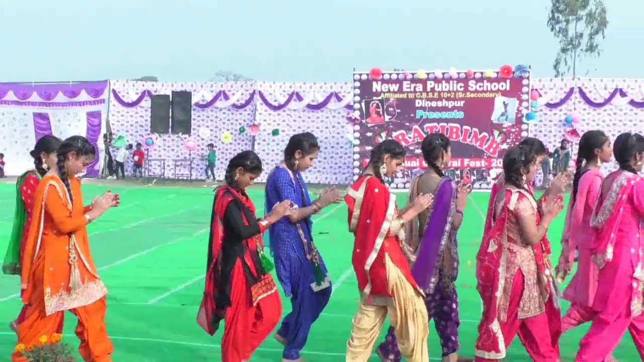 Gidda @ new era public school  dineshpur