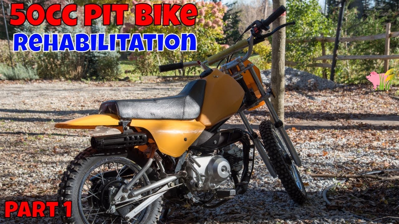 I restore a Baja pit bike