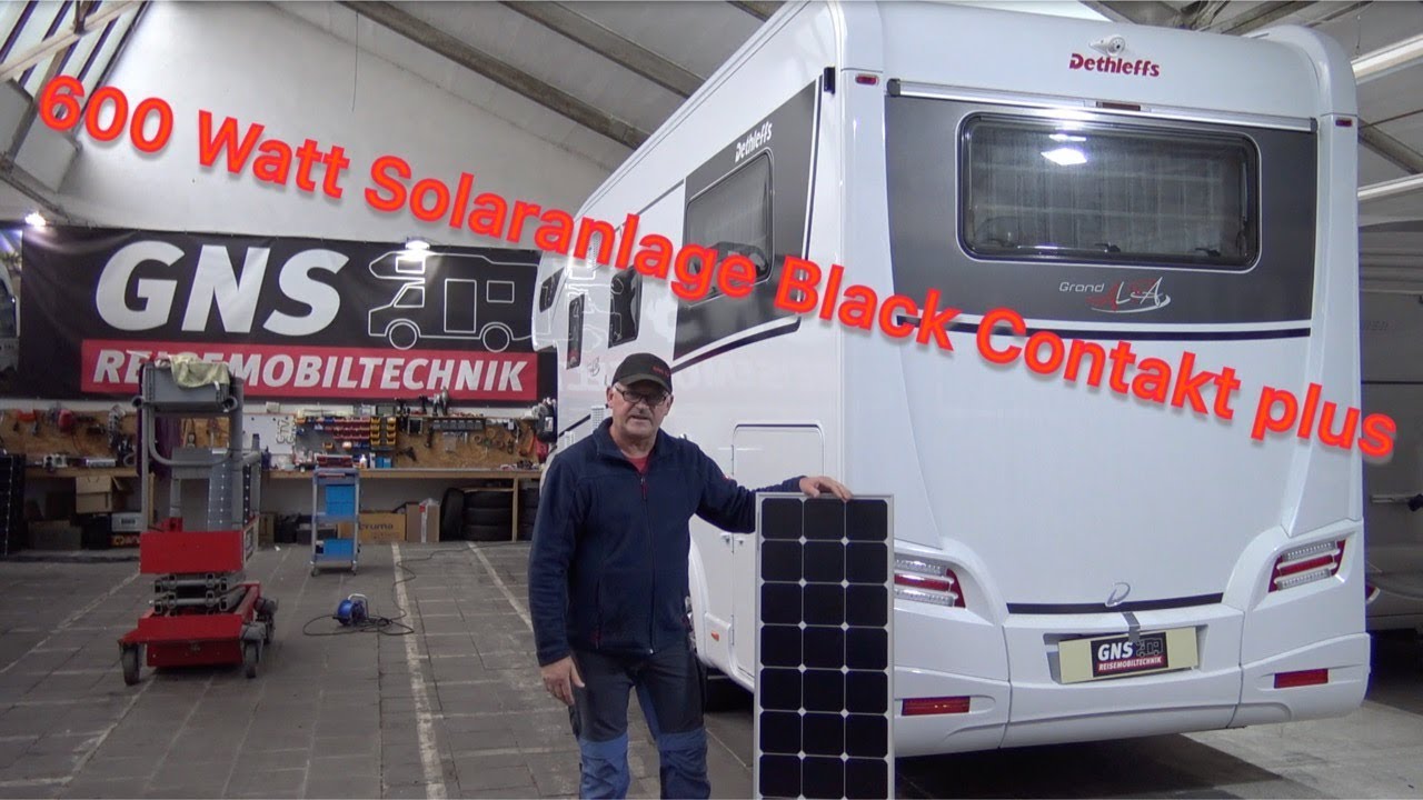 600 Watt Solaranlage für den Grand ALPA – Guido im Solar-Wahn