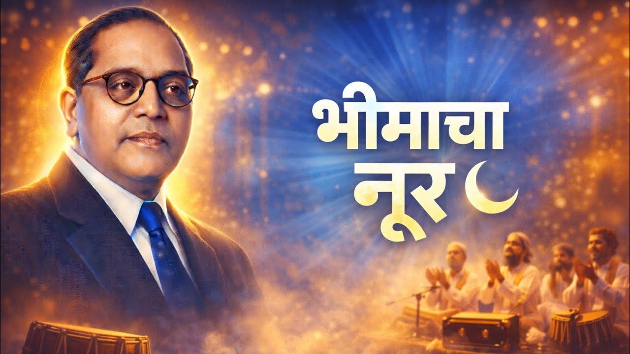 भीमाचा नूर 🌙 | Sufi Jai Bhim Song 2026 | Marathi Bhim Geet #babasahebambedkar #song