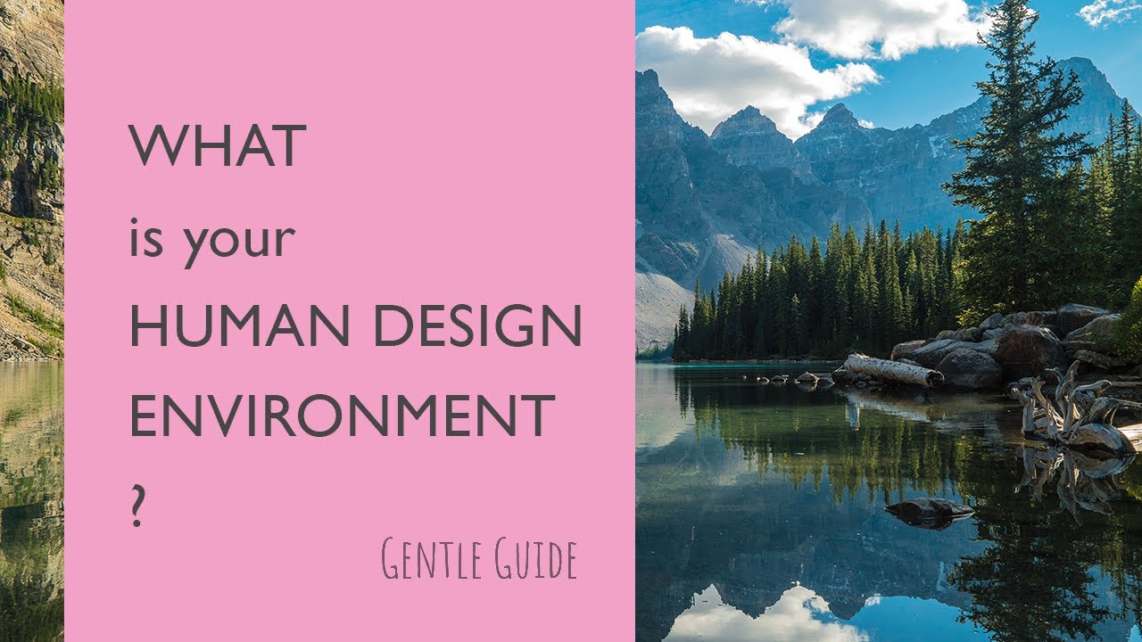 What is your Human Design Environment?