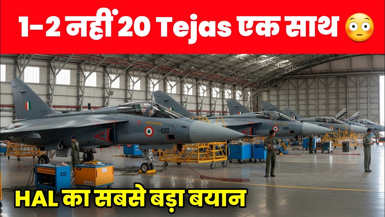 1-2 नहीं 20 Tejas एक साथ - Biggest Update from Tejas MK1a 