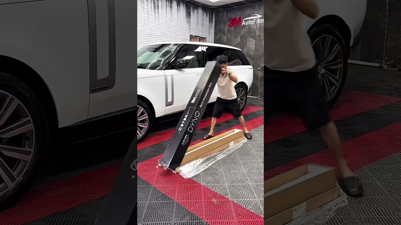 Paint Protection Film | Stek DYNOshield Range Rover LWB #danppf #tinkwraps #rangerover #stek