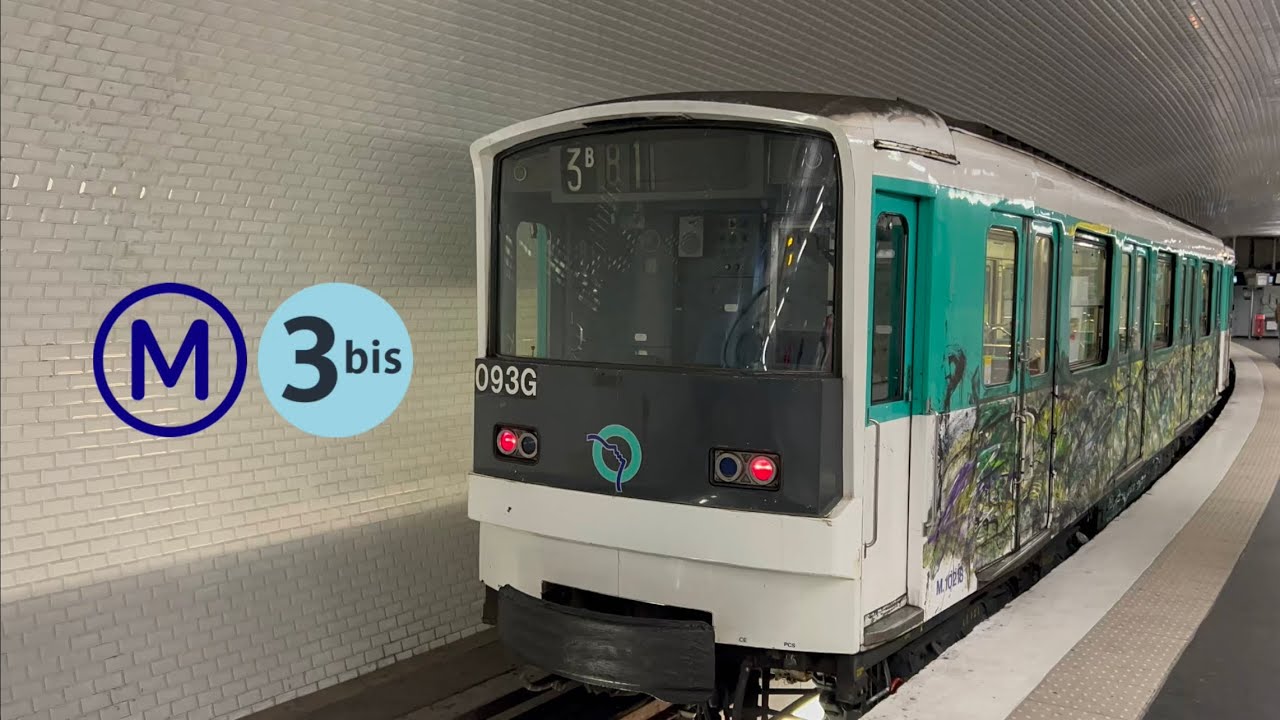 Métro Paris : ligne 3bis