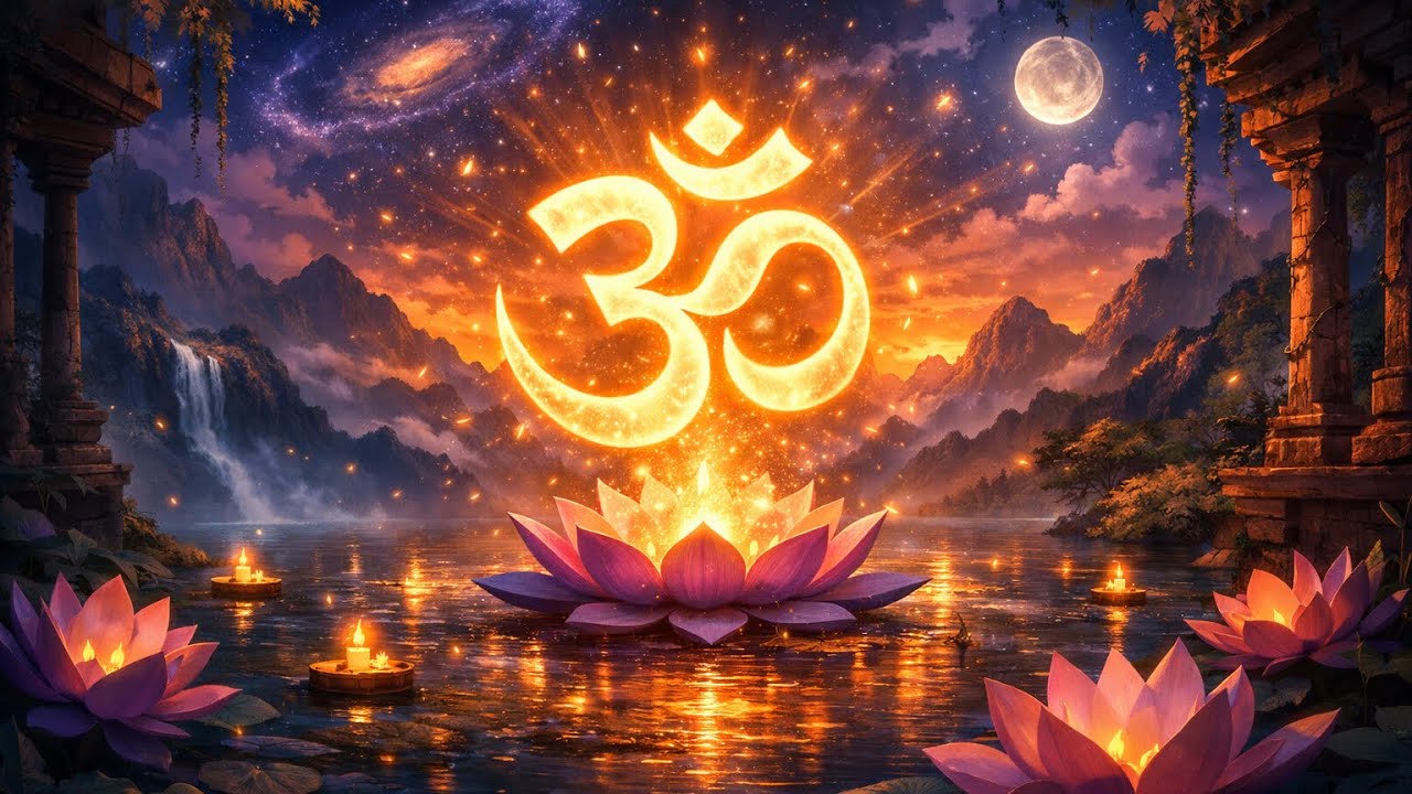 🔴 Live Om Chanting | Deep Meditation, Study Sleep Positive Energy & Inner Peace 