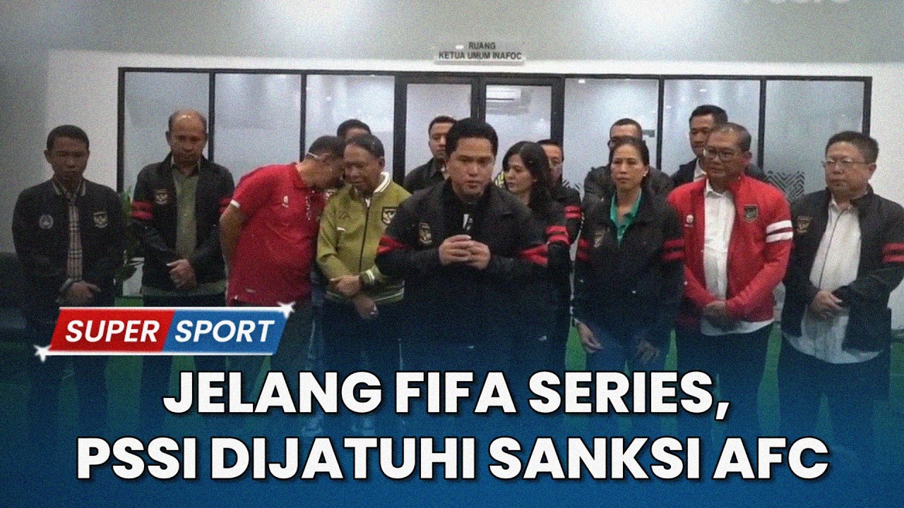 Jelang Laga Timnas Indonesia di FIFA Series 2026, PSSI Dijatuhi Sanksi AFC