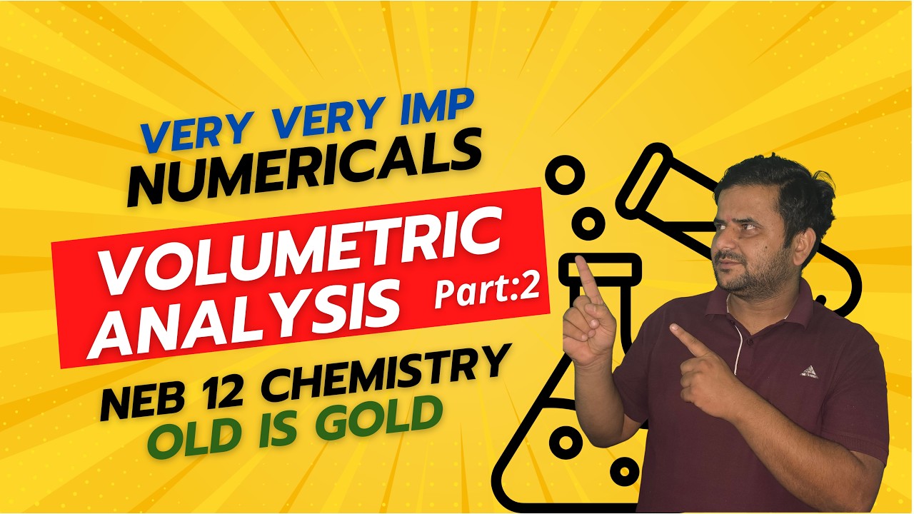 VOLUMETRIC ANALYSIS | METAL,ACID,BASE | CLASS 12| NEB CHEMISTRY