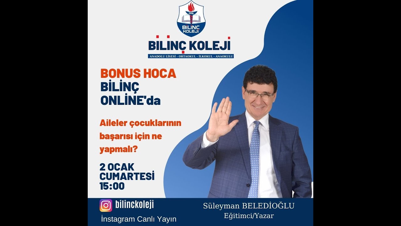 AİLELER ÇOCUKLARININ BAŞARISI İÇİN NE YAPMALI? (Aileler bu semineri mutlaka izlemeli)