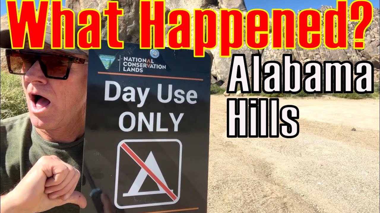Alabama Hills Access Changes 🚫 | What the Camping Ban Means for Travelers