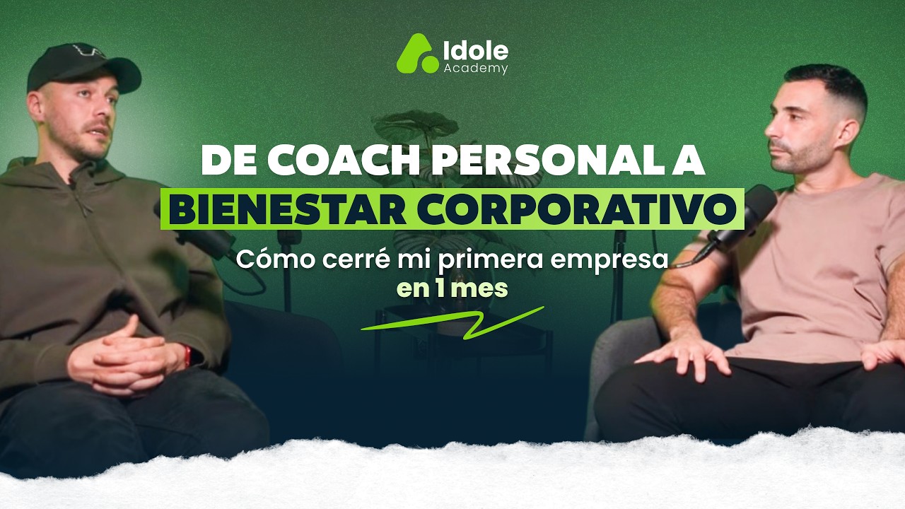 De Entrenador Personal a Bienestar Corporativo: Cómo cerré mi primera empresa en 1 mes