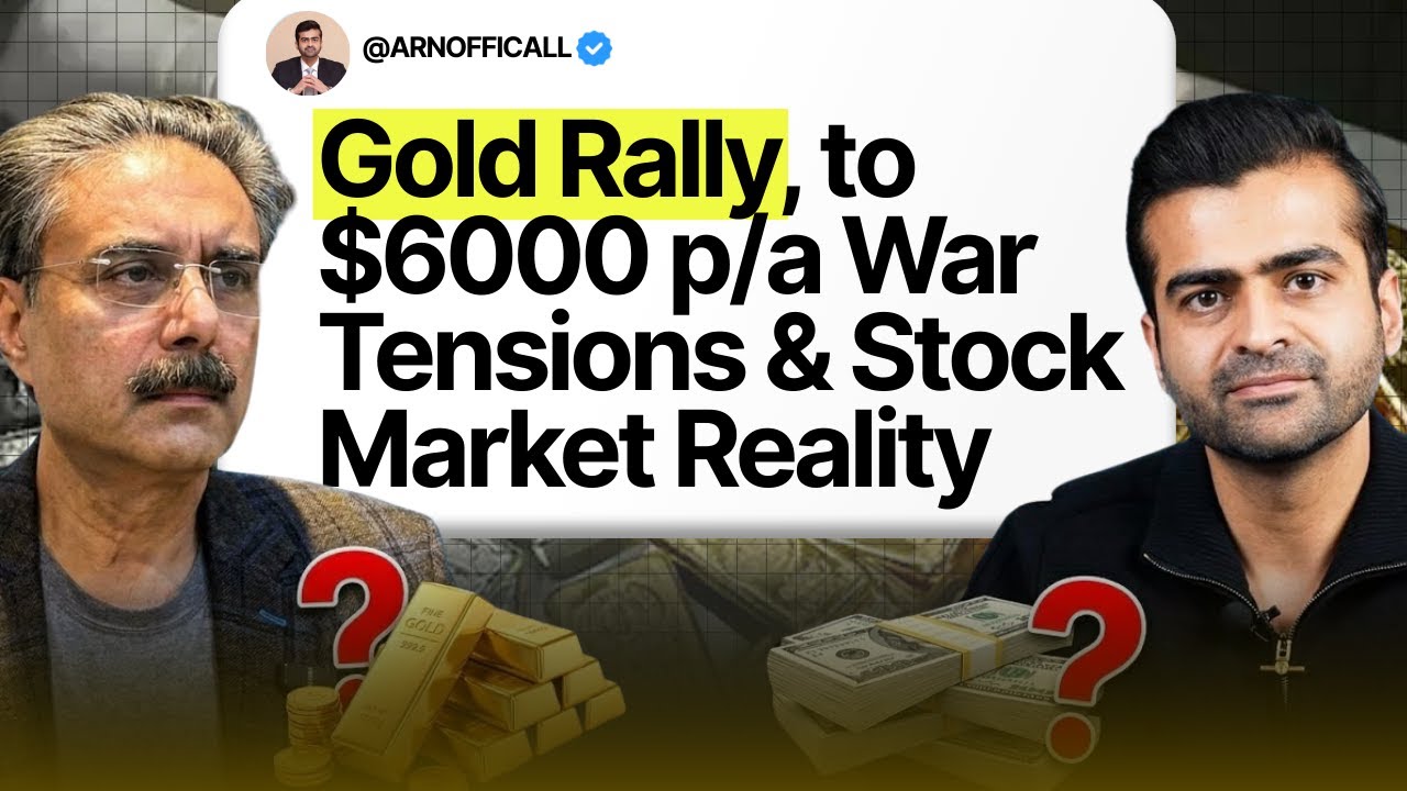 Gold Rally Explained! Gold Rally, War Tensions & Stock Market Reality 
