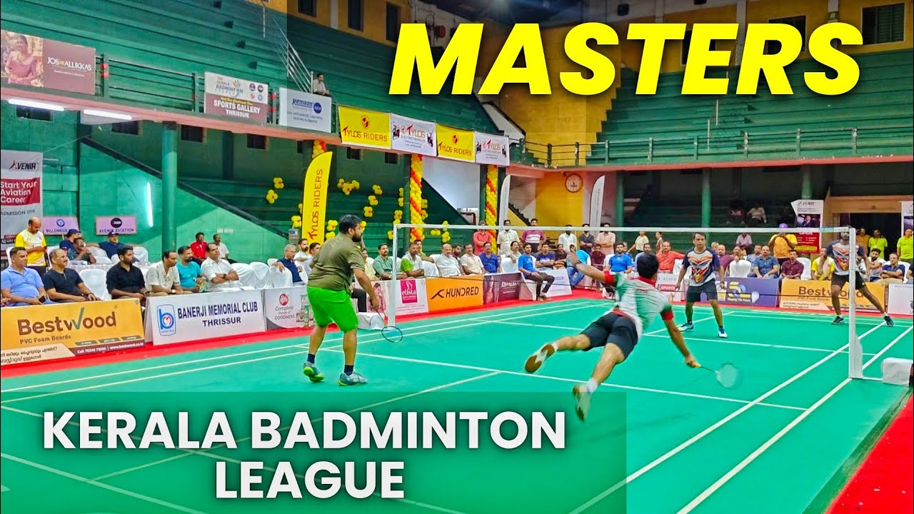 BENNET ANTONY/AMITH Vs JAMSHEED/RAM C VIJAY | KERALA BADMINTON LEAGUE 2025- THRISSUR