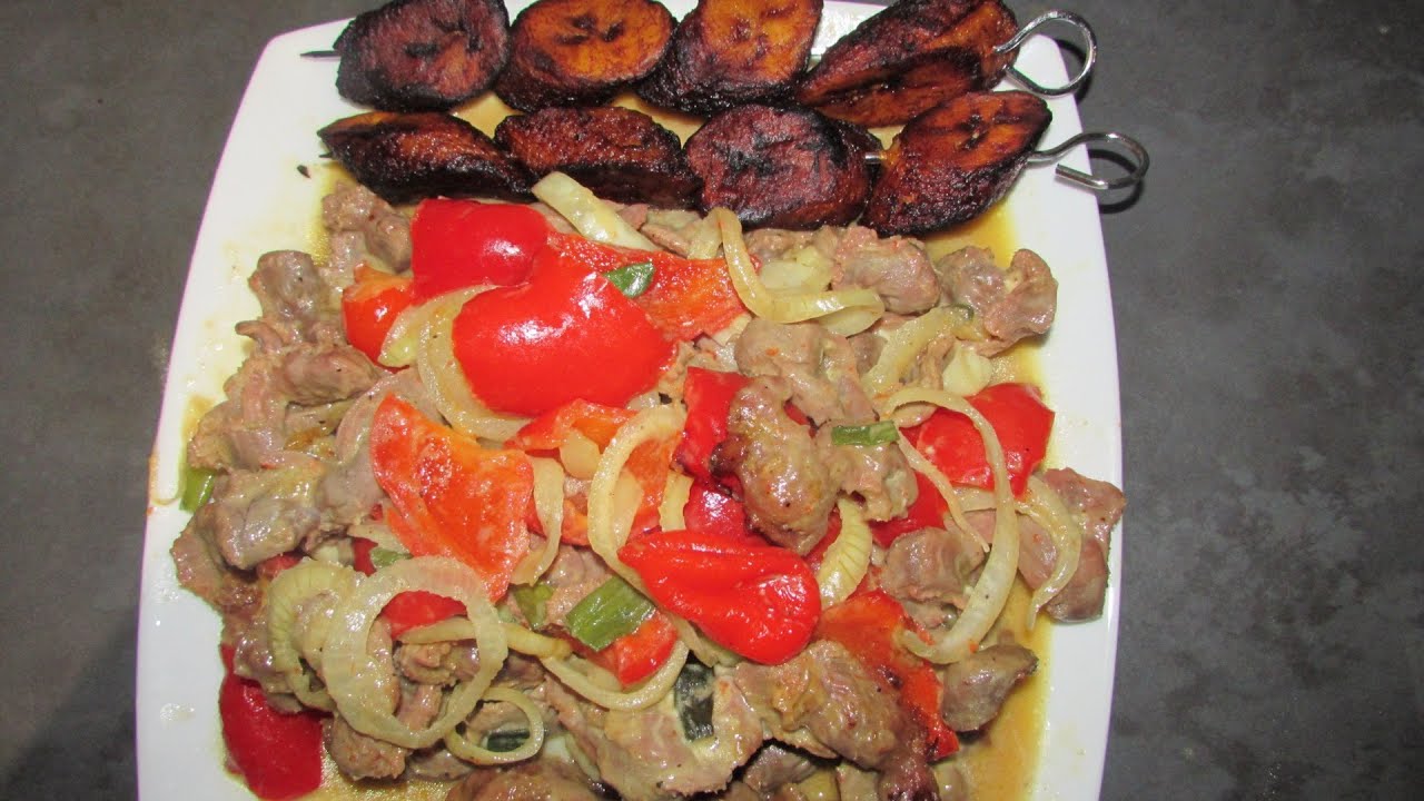 Congolese Food: Gizzard Recipe