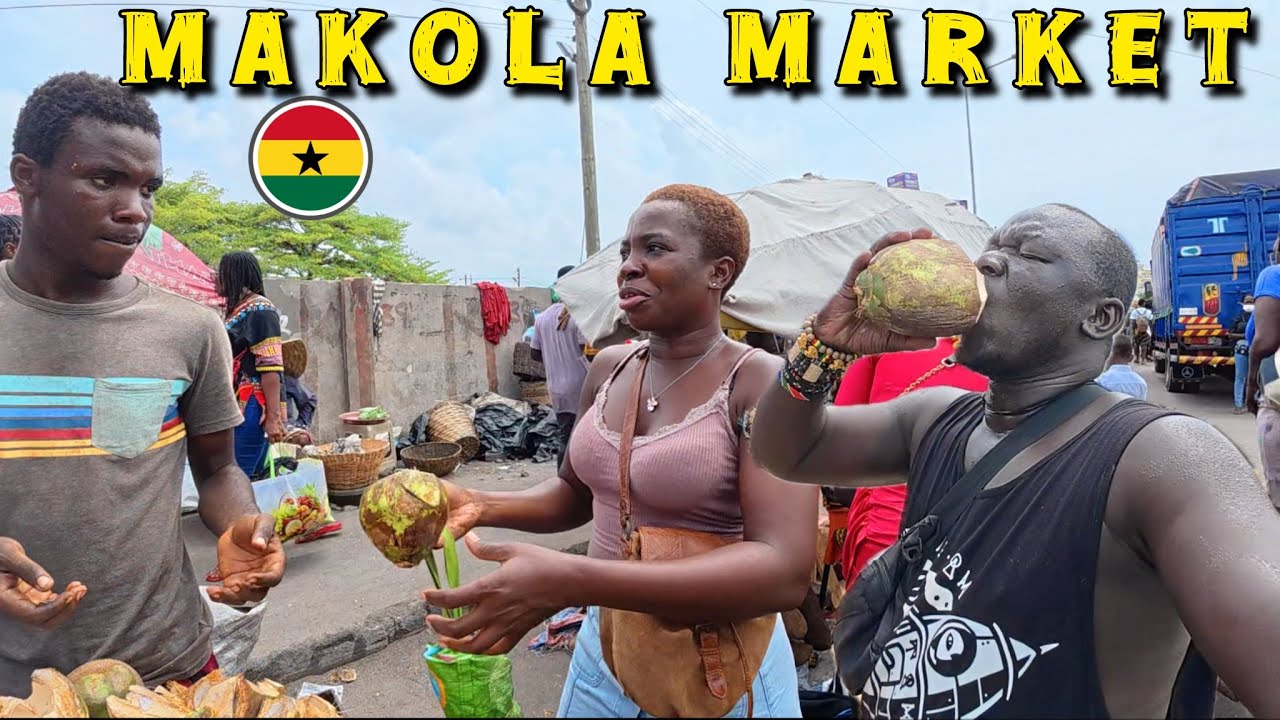 Welcome To Africa’s biggest Market in Accra, Ghana 🇬🇭