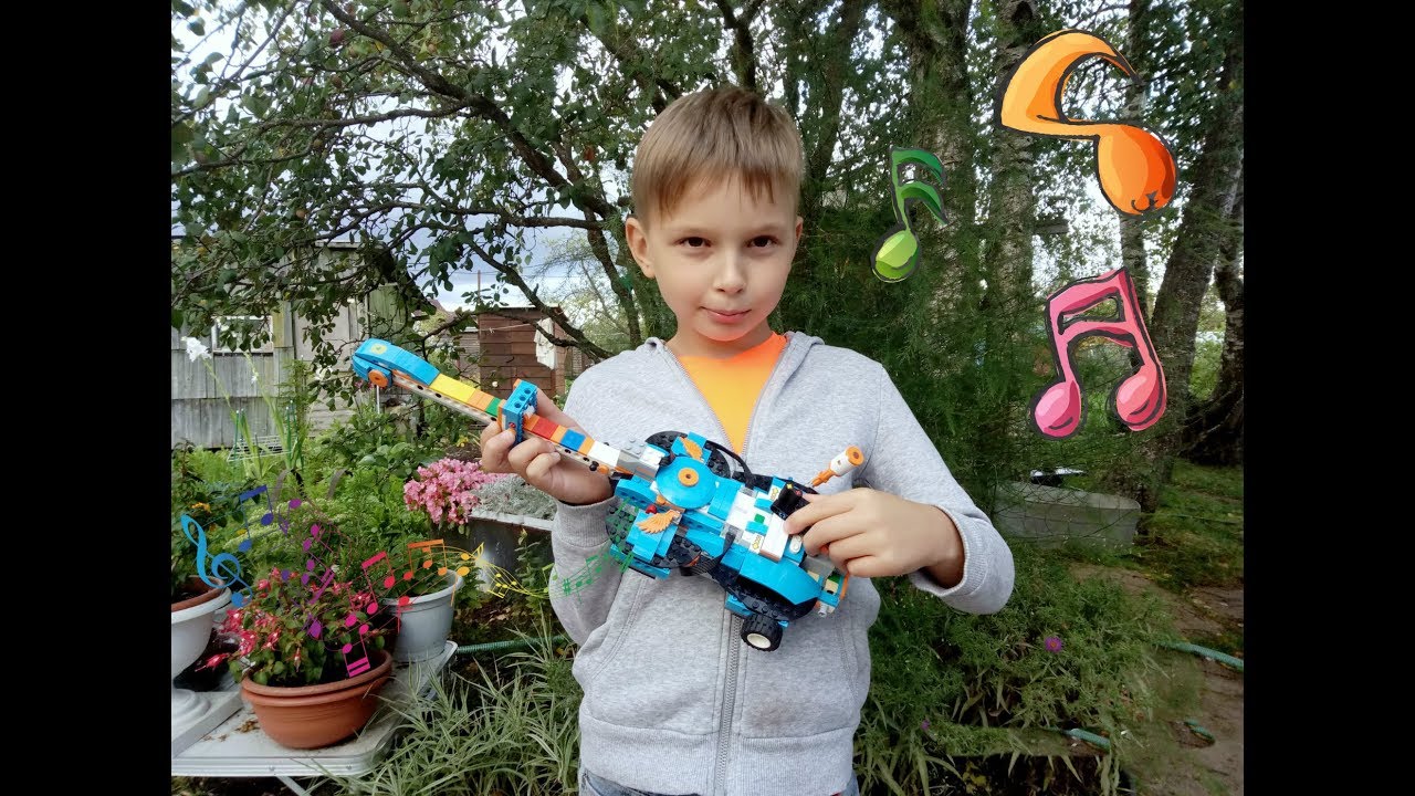 Гитара из ЛЕГО БУСТ! Обзор новинки от LEGO