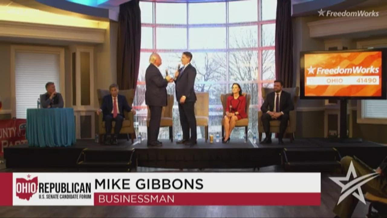 Ohio GOP Senate candidates Mike Gibbons, Josh Mandel have heated exchange during forum
