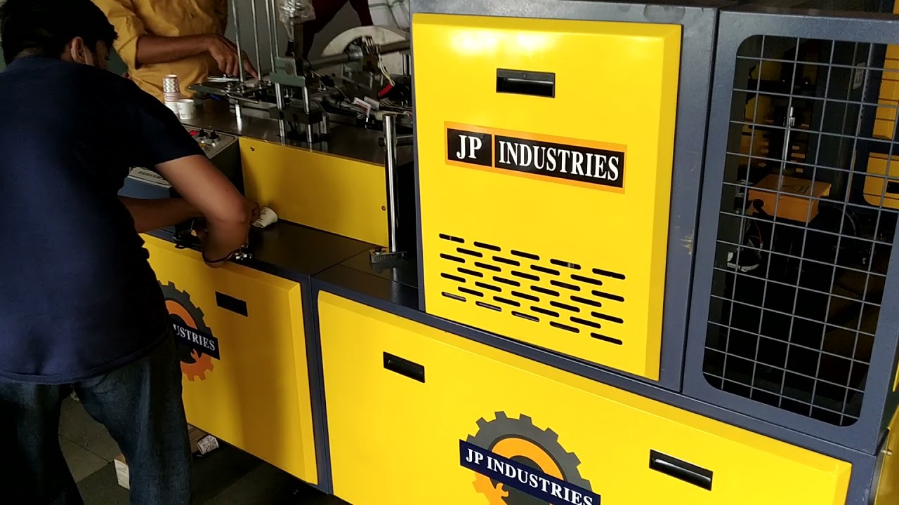 JPM SONIC MEDIUM SPEED PAPER CUP MACHINE