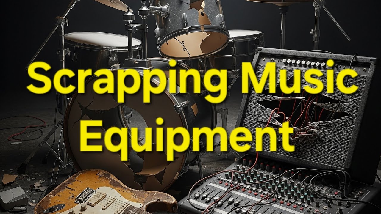 Scrapping music equipment - Guitar monitor and loop pedal 
