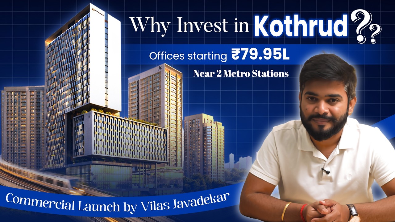 VJ IndiWorks Kothrud Pune Review | Office Spaces for Sale in Central Kothrud Near Metro #Vjindiworks