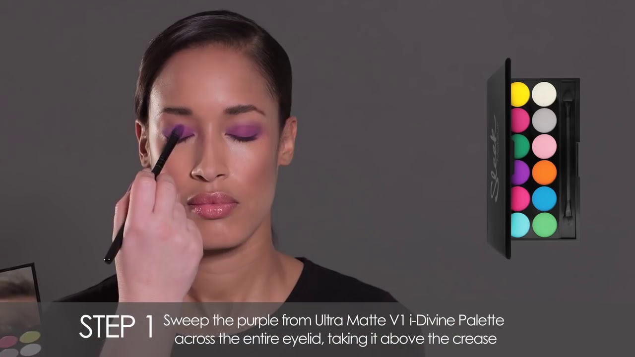 Sleek MakeUP Палетка теней i-Divine Ultra Mattes 730 V1 Brights