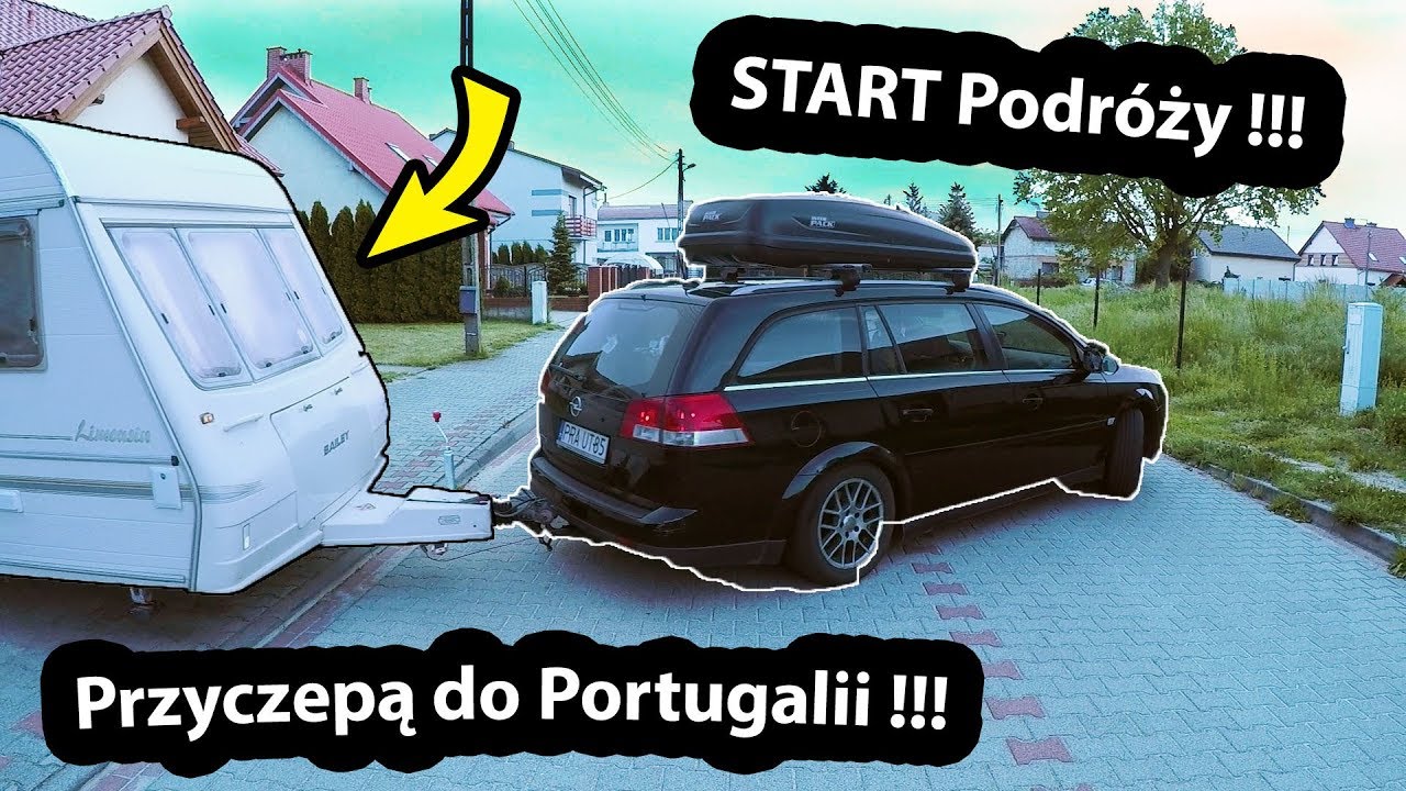 Rozpoczynamy Podróż do Portugalii !!! - Nieudany START i Wyrwane Okno (Vlog #291)