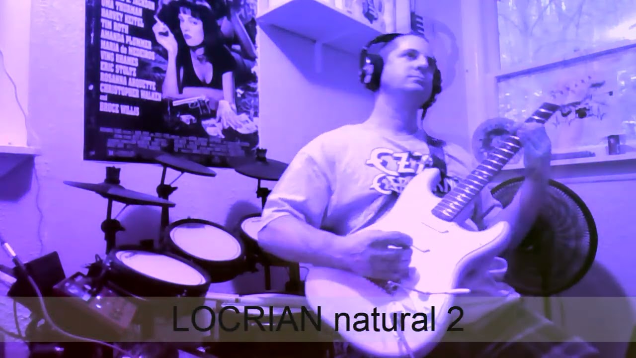 Melodic Minor Mode Studies - Locrian natural 2