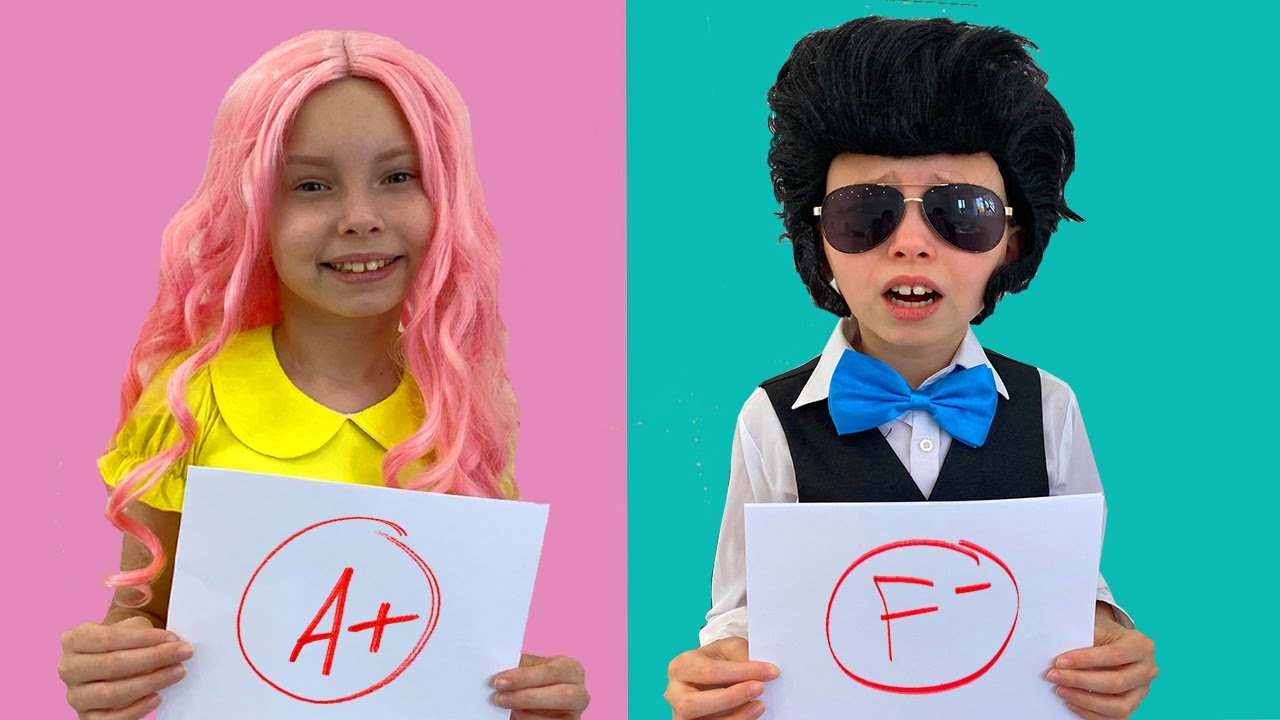Alisa y Stacy cumplen con las responsabilidades diarias para la ESCUELA