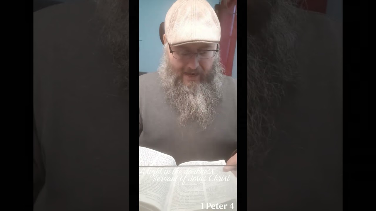 A light in the darkness Servant of Jesus Christ ( 1 Peter 4)
