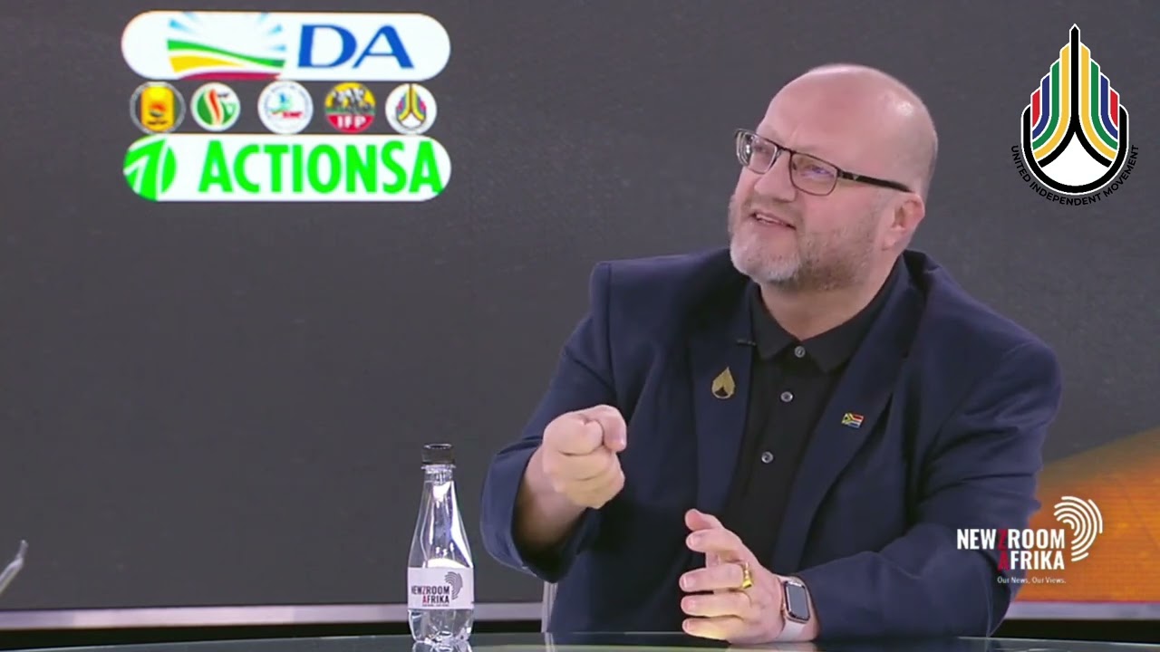 UIM President Neil de Beer on Newzroom Afrika - Multi-Party Charter for South Africa