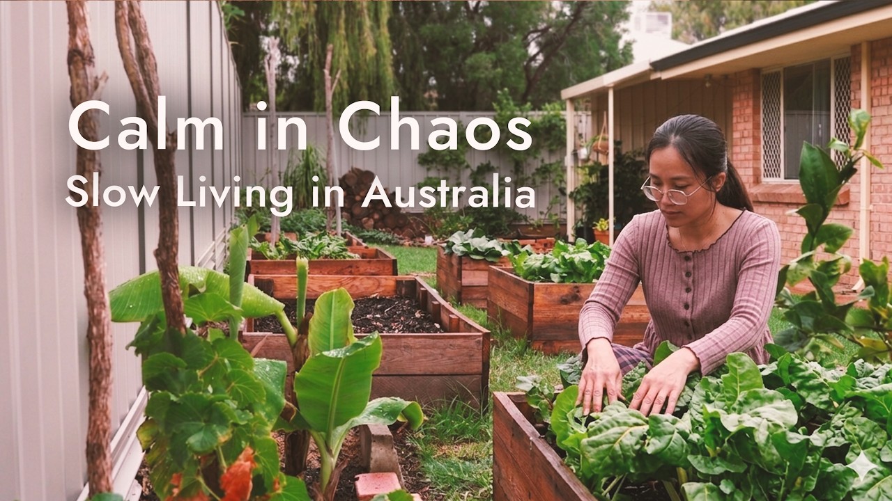 Autumn Routine 🍂 Growing Food, Sharing Veggies, Home Cooking & Slow Living in Australia