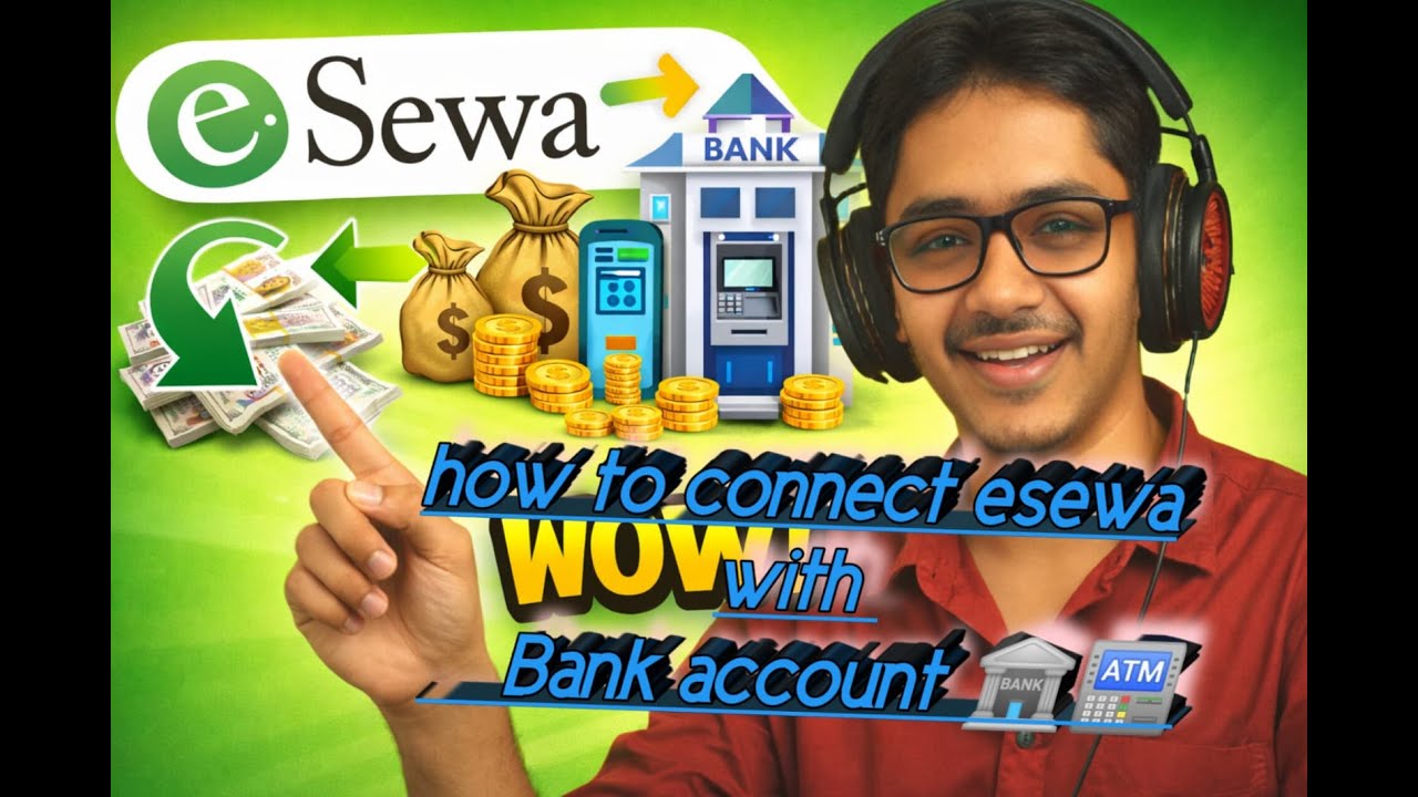 How to Link BANK in eSewa Wallet? like namaste pay khalti sabai wallet linked