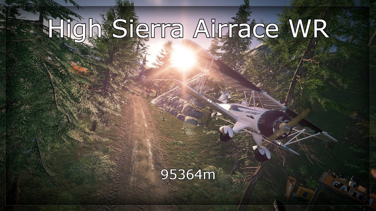 Flying Germans Summit (literally) | High Sierra Escape 95364m Plane WR