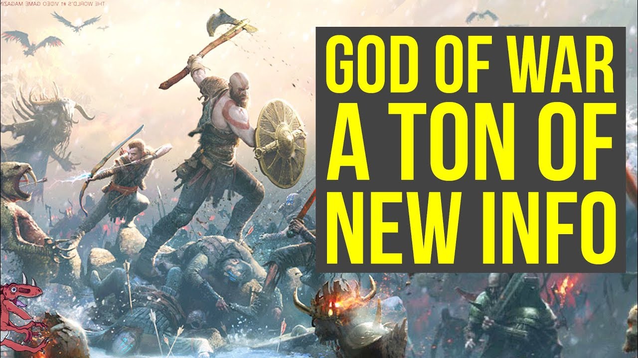 God of War News Armor Crafting, Deep Customization, Combat & MORE! (God of War 4 - God of War PS4)