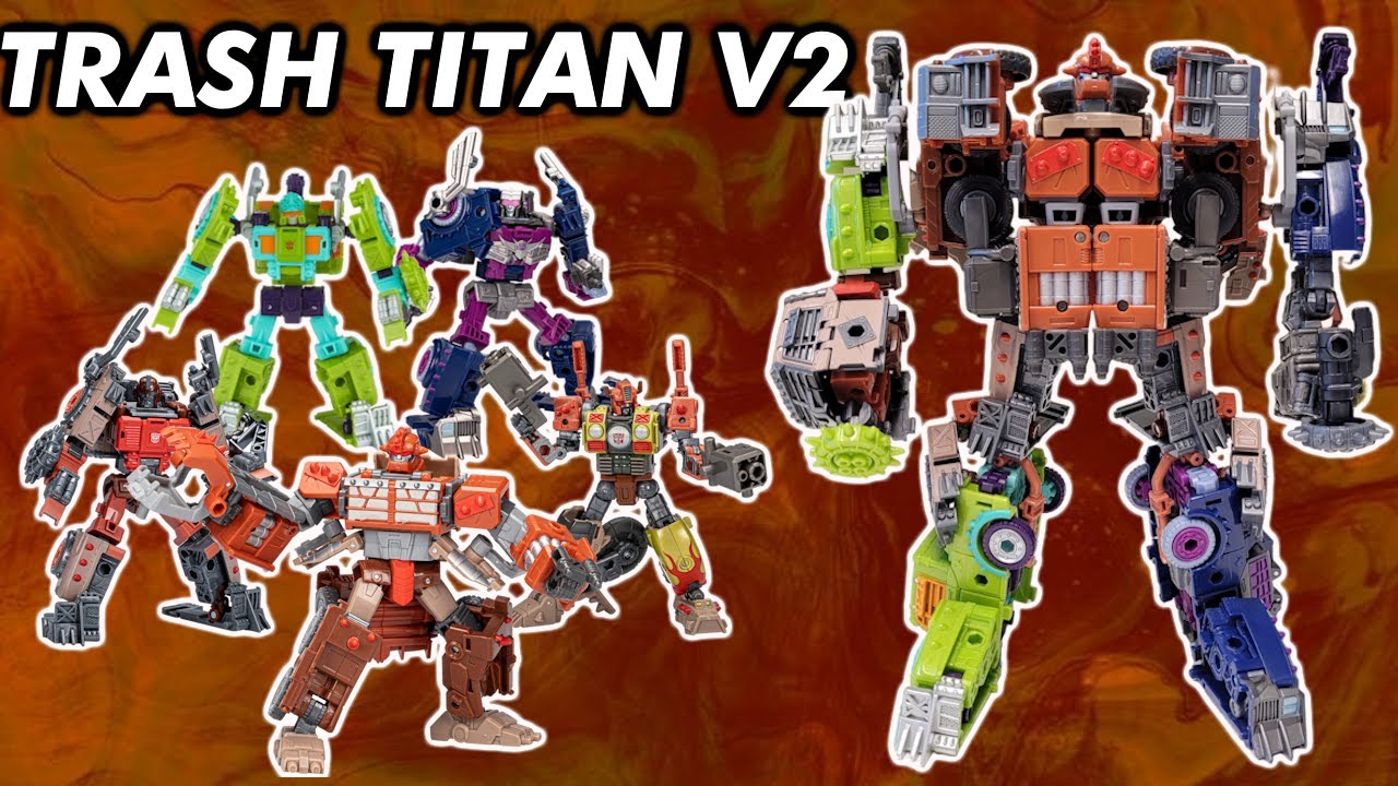 Build Along Tutorial: Junkion Combiner - Trash Titan v2