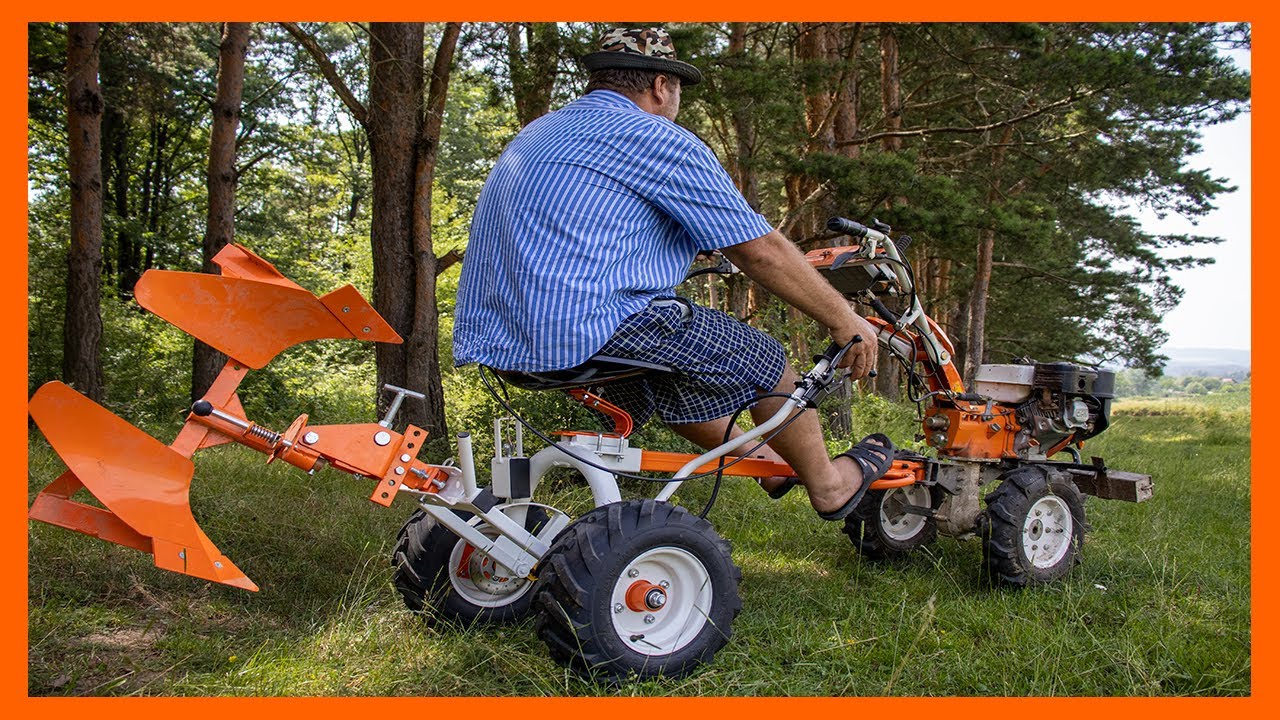 Prezentare Navigator/cărucior 99 Ruris pentru motosapa sau motocultor - RURIS 731k acc și 918k acc