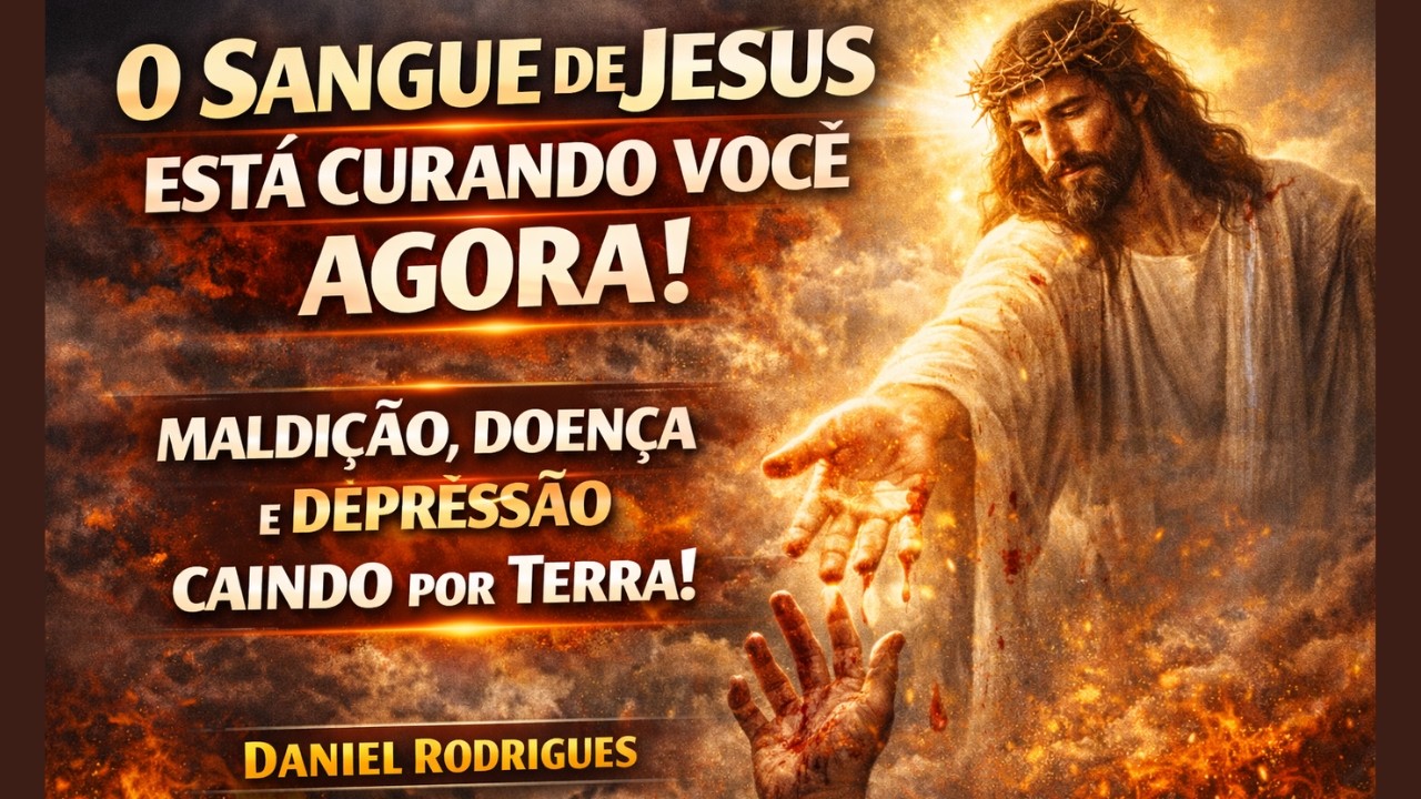 🙏 A Oração Que Vai Curar a Sua Alma e o Seu Corpo HOJE! | O Sangue de Jesus Tem Poder