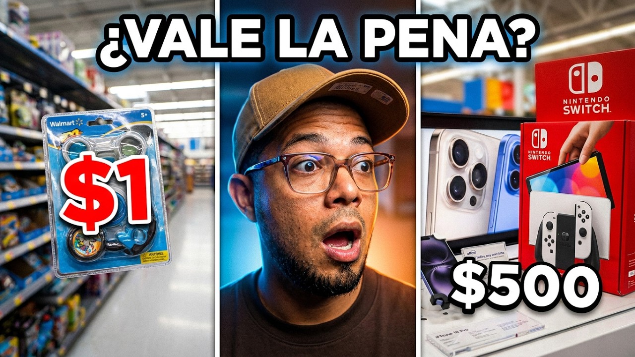 Entré a un Walmart en USA y no podía creer el tamaño de esto...