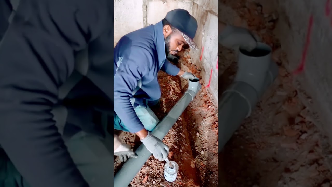 Comment installer une canalisation dans un garage