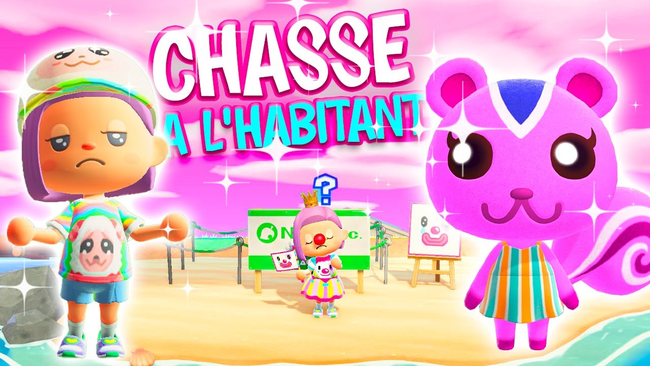 CHASSE Á L'HABITANT : LE JEU BUG ?! ANIMAL CROSSING ! #ACNH
