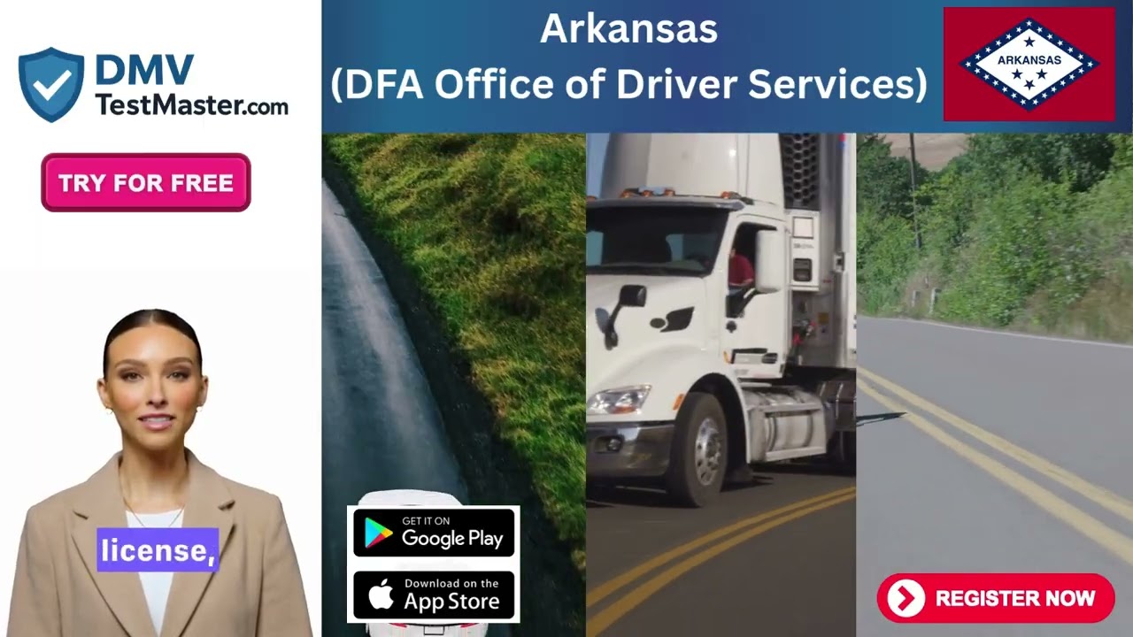 Arkansas DFA Office of Driver Services  dmvtestmaster com