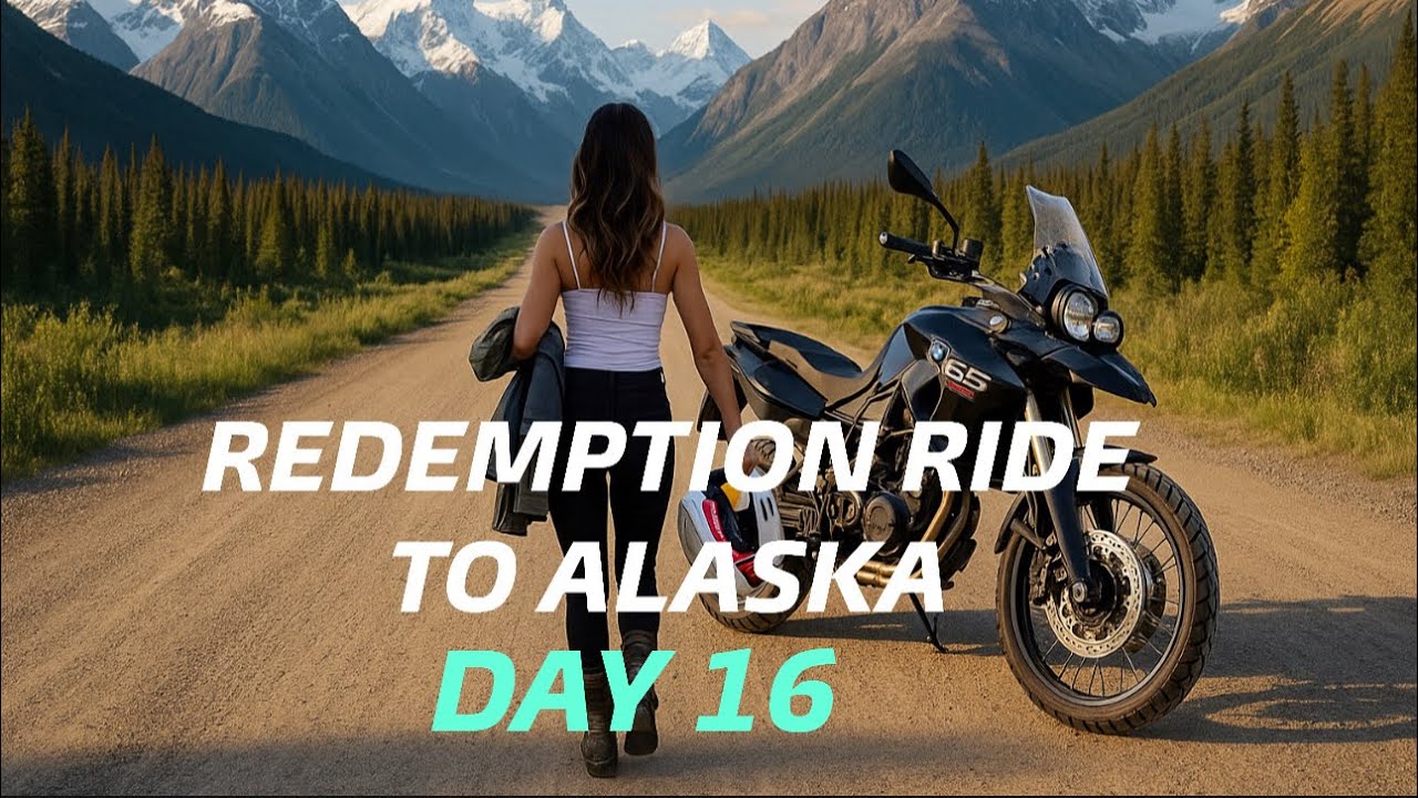 Motorcycle ride from GA to AK. Whitehorse YT to Toke AK