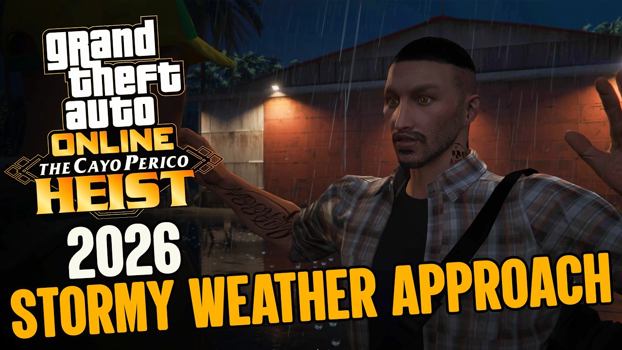 GTA Online Cayo Perico Heist - Stormy Weather Approach Stealth SOLO Hard Mode Elite *2026*