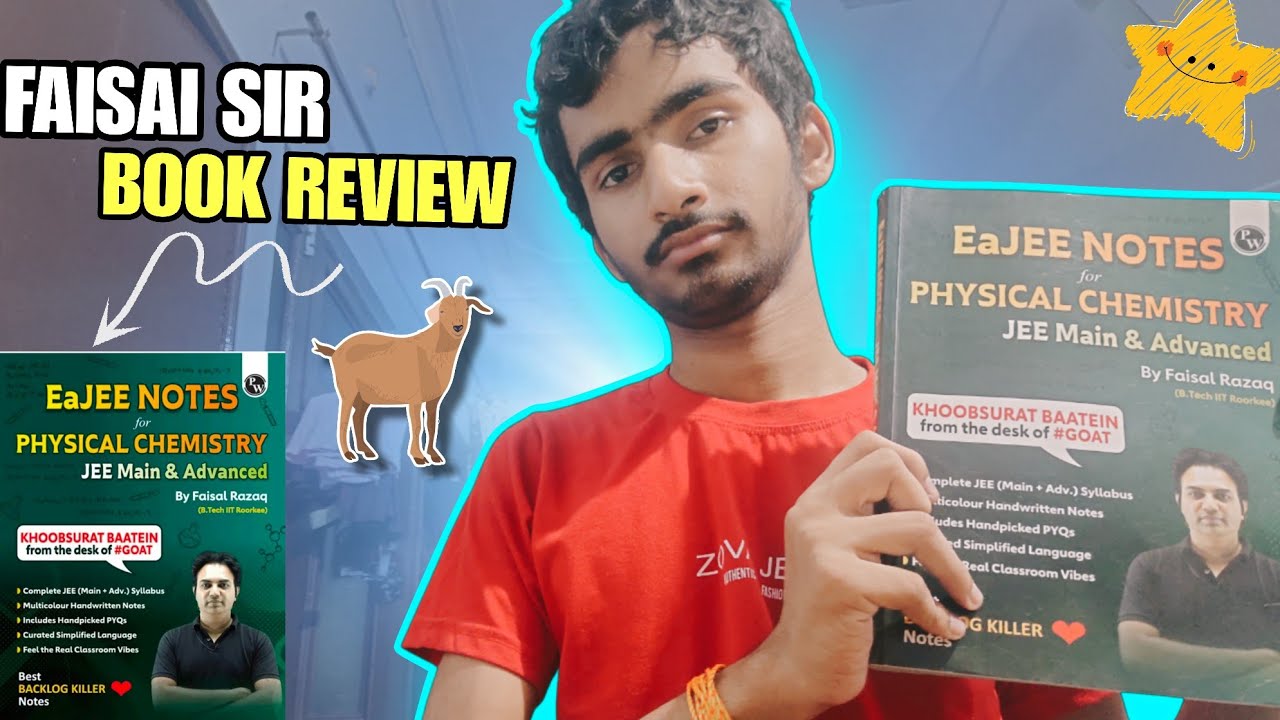 Faisal sir🐐 Eajee Notes full review 🔥 faisal sir physical chemistry book review 