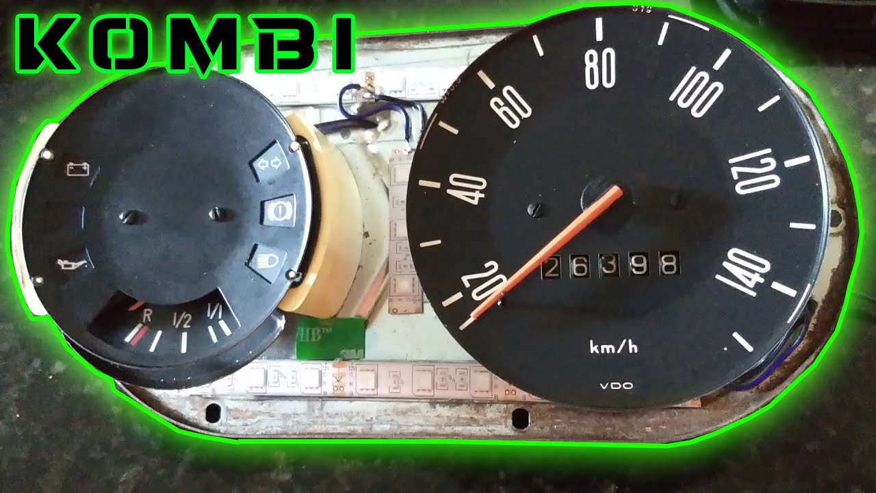 COMO COLOCAR LED NO PAINEL DA KOMBI