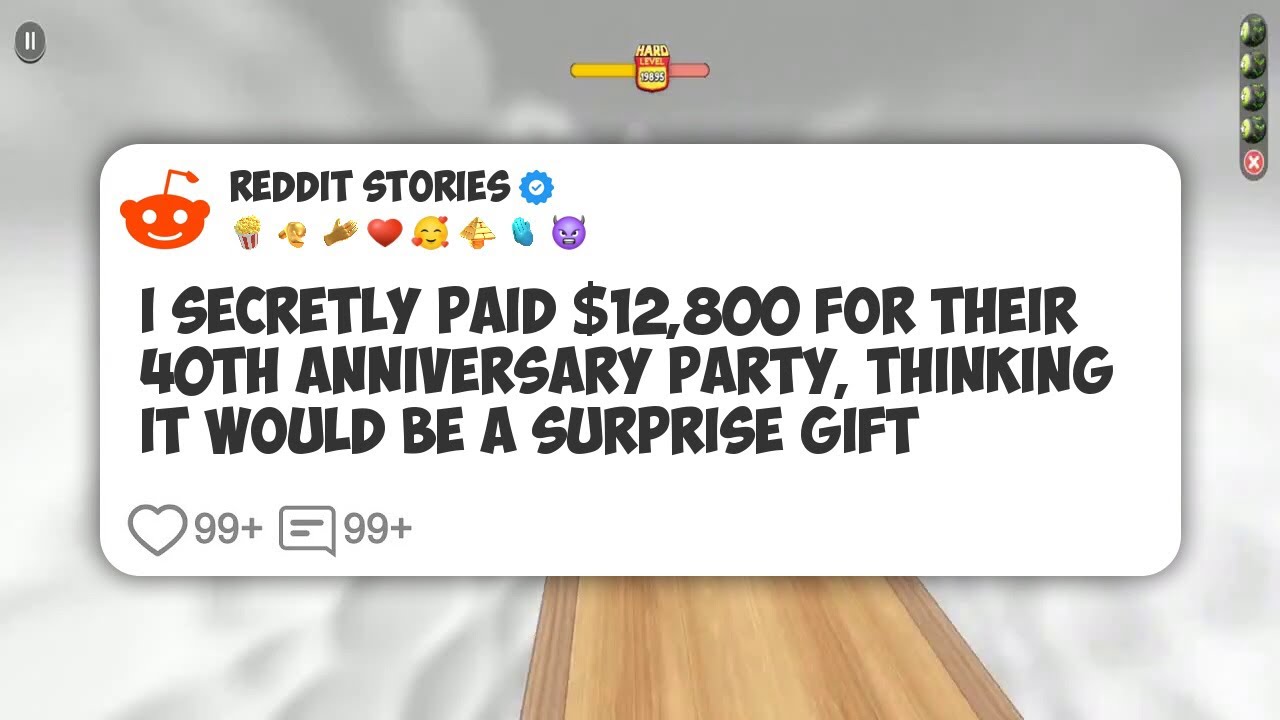 I Secretly Paid $12,800 For Their 40th Anniversary Party, Thinking It Would Be A Surprise 