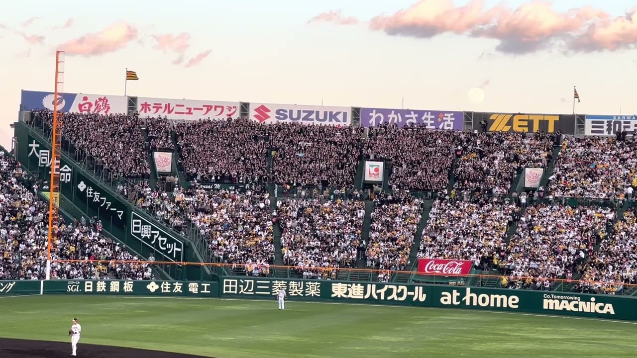 2023年　甲子園　千葉ロッテマリーンズ　3回表フル！岡選手、藤岡選手応援歌あり！