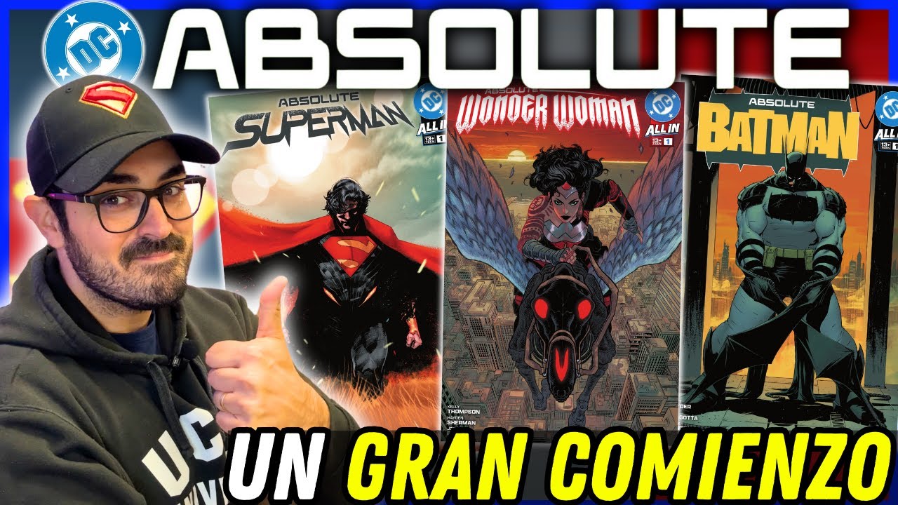 &iexcl;LO MEJOR de DC en a&ntilde;os! 👍 DC ABSOLUTE BATMAN, SUPERMAN y WONDER WOMAN Review n&uacute;meros 1